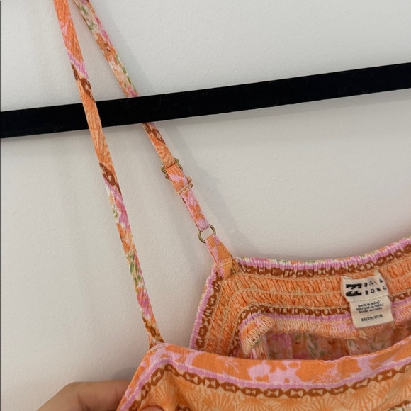 Billabong Billabong Wish For You Dress Orange and Pink Strappy Dress - Picture 8 of 12